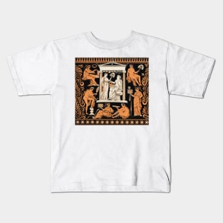 Greek vase print Kids T-Shirt